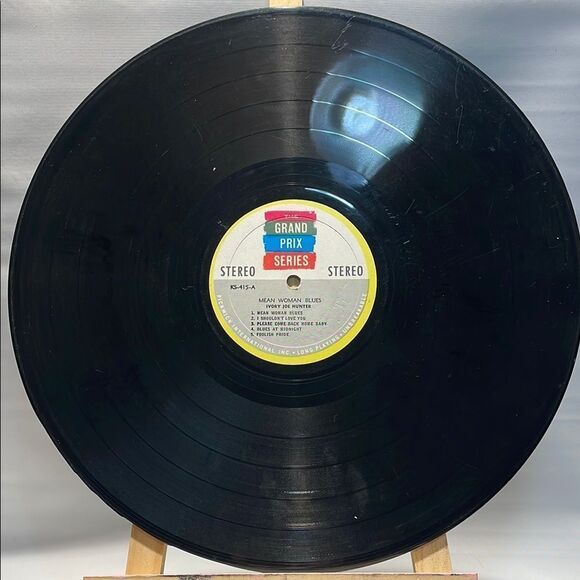 Ivory Joe Hunter - Mean Woman Blues Vinyl Record - Picture 3 of 6